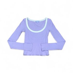 Florence by mills purple long sleeve top